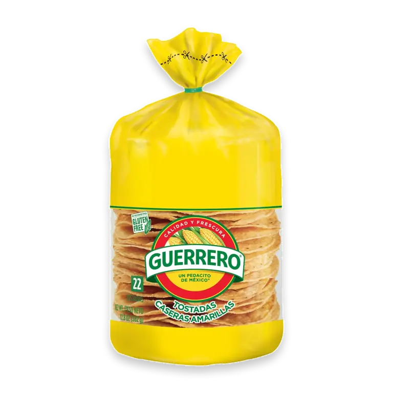 Tostadas Caseras Amarillas, 22 Count