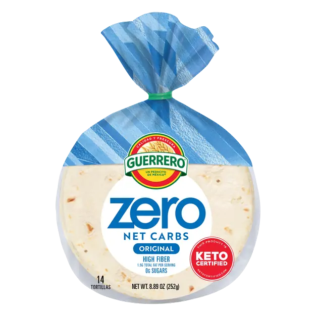 Zero Net Carbs Keto Original Tortillas 4.5 Inch - 14 ct