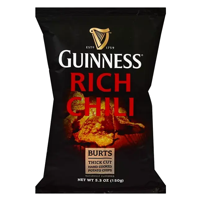Potato Chips, Hand Cooked, Thick Cut, Rich Chili
