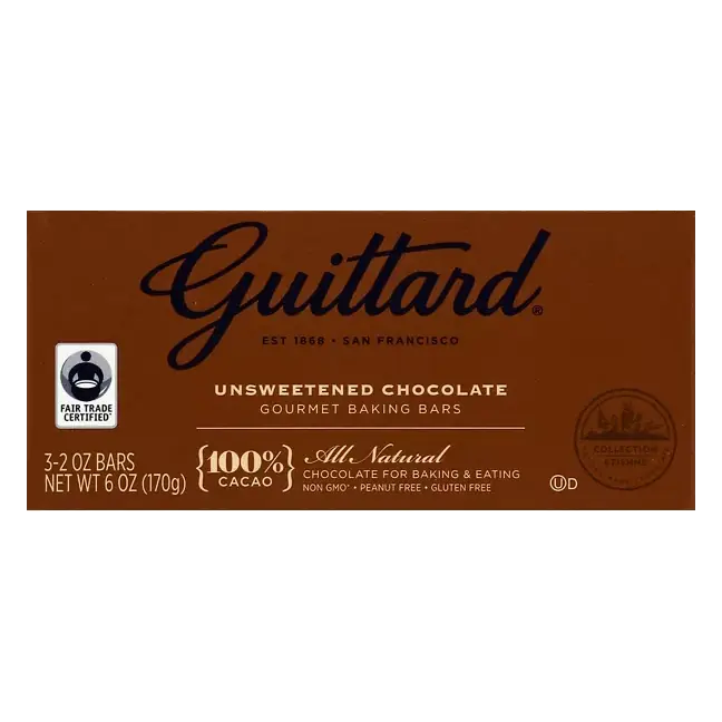 Baking Bars, Gourmet, Unsweetened Chocolate