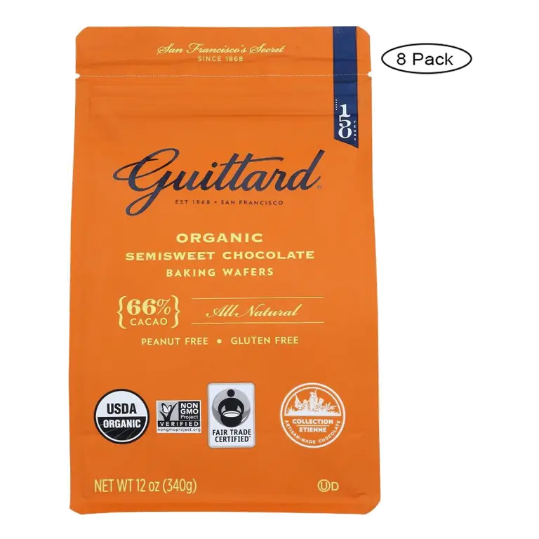 Semisweet Chocolate Organic 66% Cacao Baking Wafers