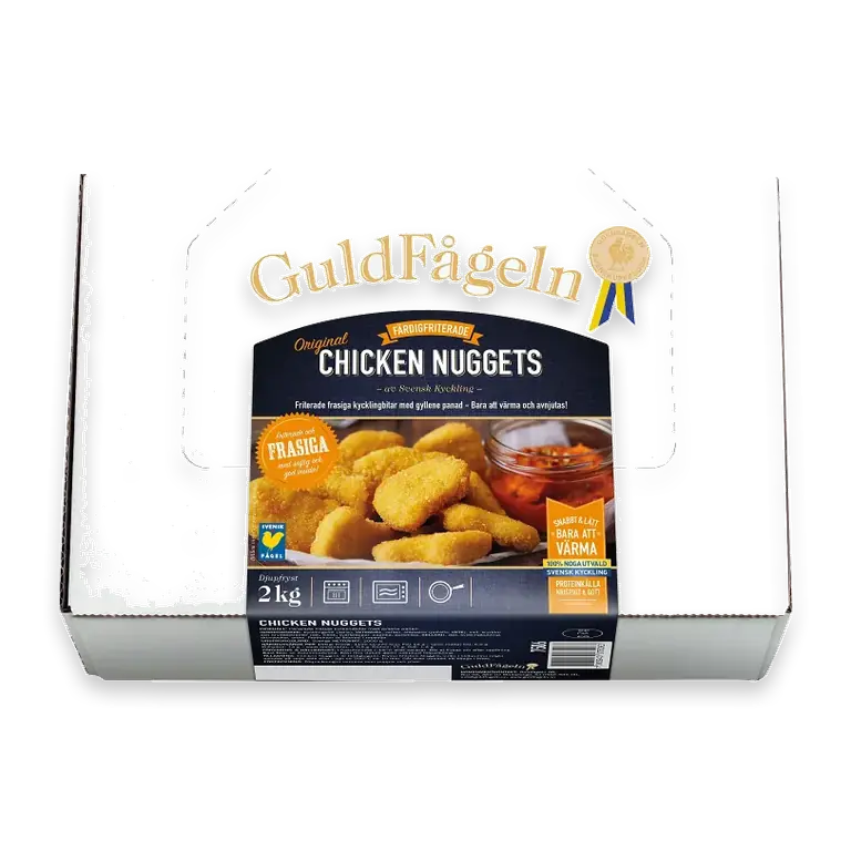Chicken nuggets Fryst 2kg