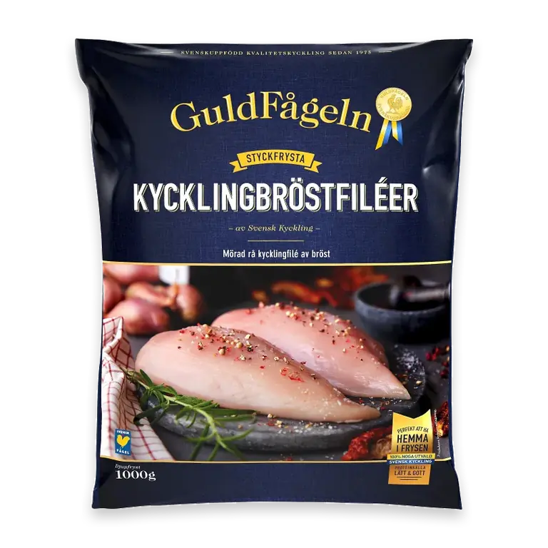 Kycklingbröstfiléer Fryst 1kg