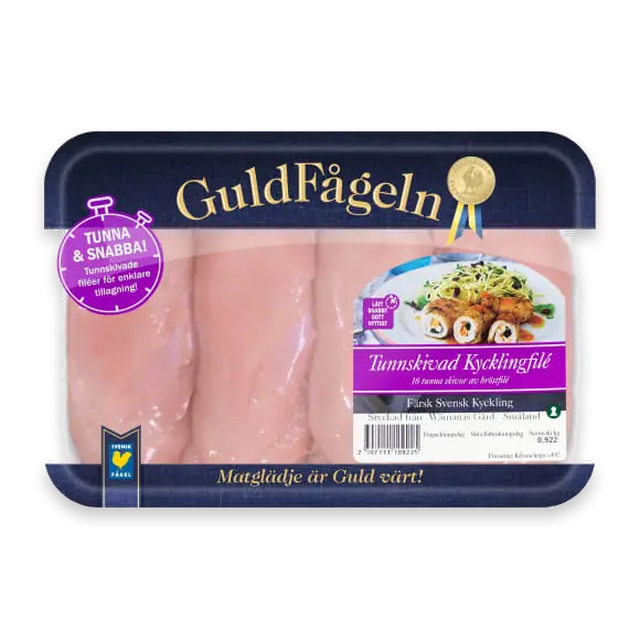 Kycklingfilé Tunnskivad Sverige