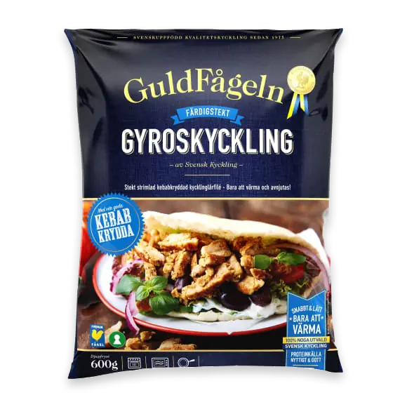 Kycklinggyros Fryst