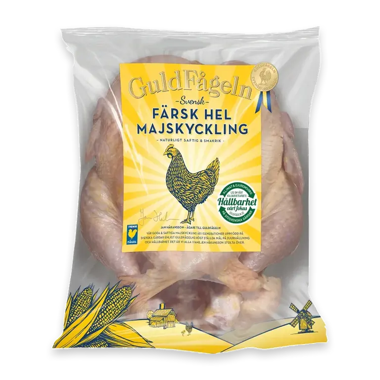 Majskyckling Färsk Hel ca 1,3kg