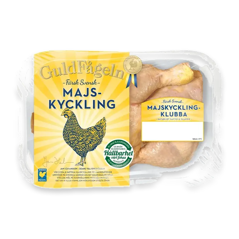 Majskycklingklubba Färsk ca 900g