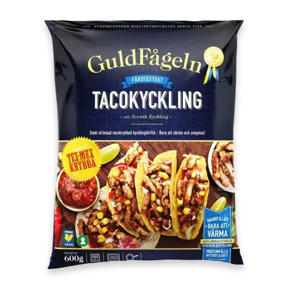 Tacokyckling Fryst