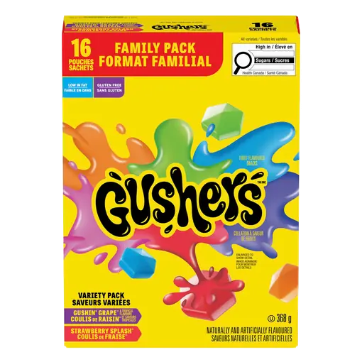 Gluten-Free Fruit Snack Variety Pack 368 g