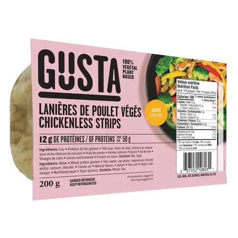 Plant-Based Chickenless Strips 200 g