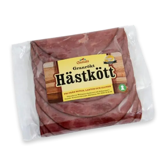 Hästkött Granrökt Skivad