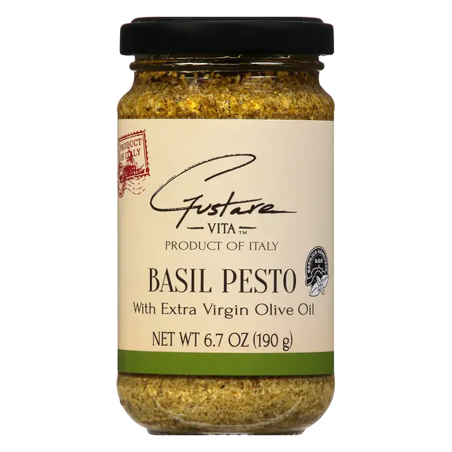 Gustare Vita Basil Pesto with Extra Virgin Olive Oil