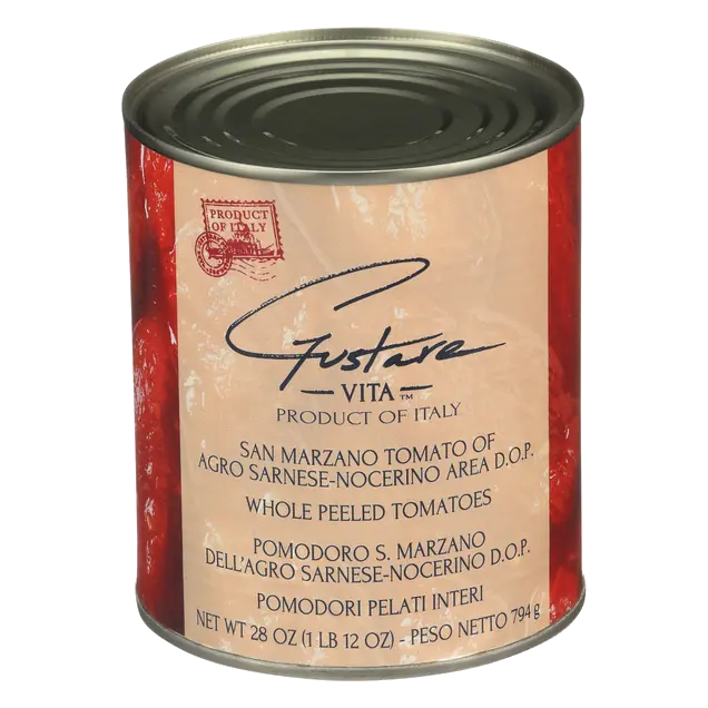 Gustare Vita Whole Peeled San Marzano Tomatoes