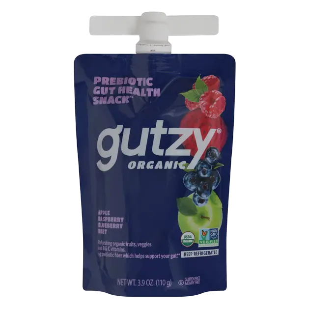 Apple, Raspberry, Blueberry & Beet Organic Fruit & Veg Gut Health Snack