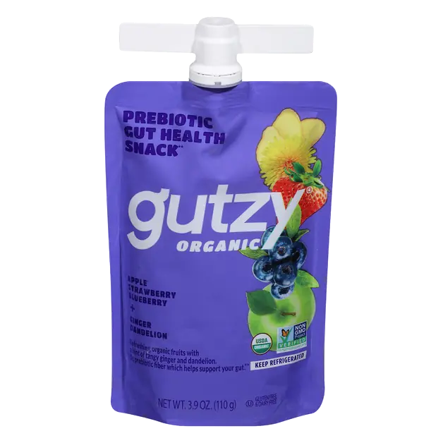 Organic Apple Strawberry & Blueberry Gut Health Snack Squeeze