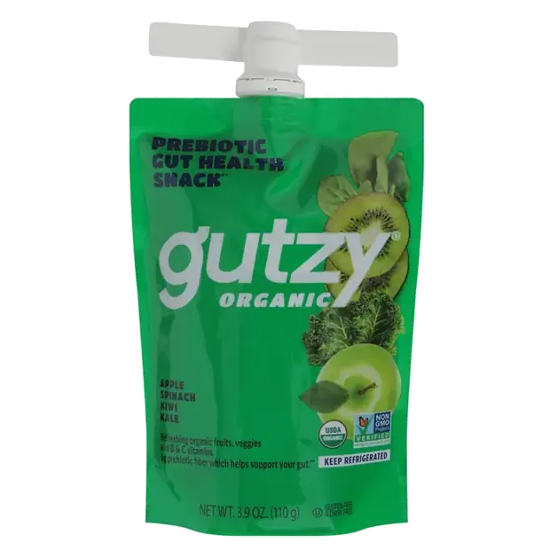 Prebiotic Gut Health Snack, Apple Spinach Kiwi Kale
