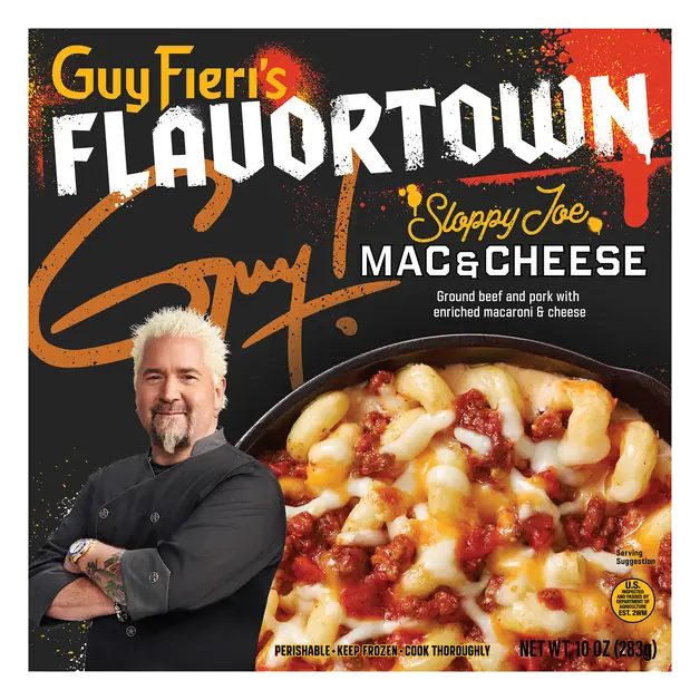 Guy Fieri's Flavortown Sloppy Joe Mac & Cheese Frozen