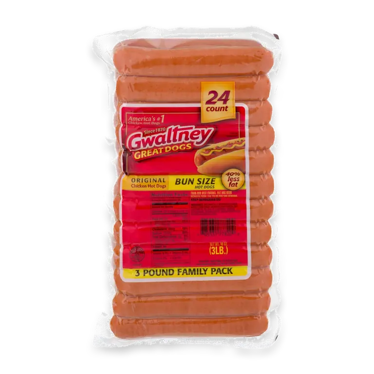 Original Bun Size Hot Dogs