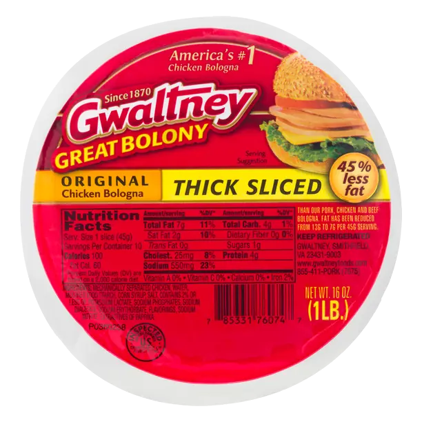 Original Chicken Bologna Thick Sliced