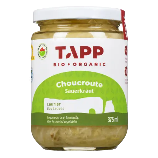 Organic Sauerkraut Raw 375 ml