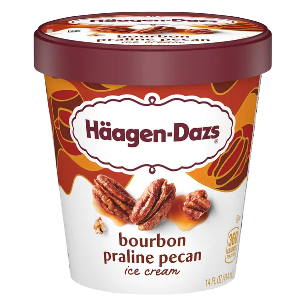 Bourbon Praline Pecan Ice Cream