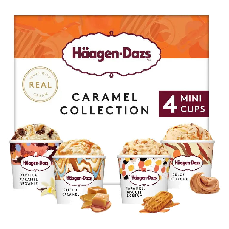 Caramel Collection Minicup Ice Creams
