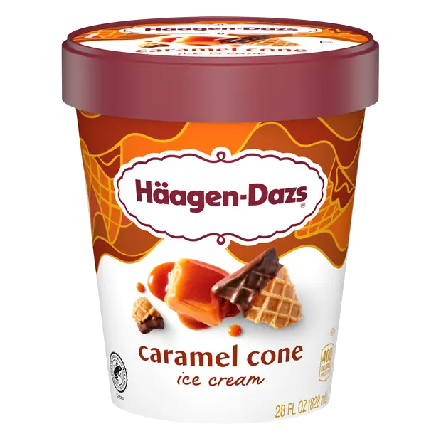 Caramel Cone Ice Cream