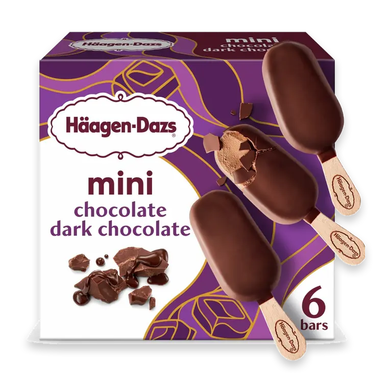 Chocolate Dark Chocolate Mini Ice Cream Bars