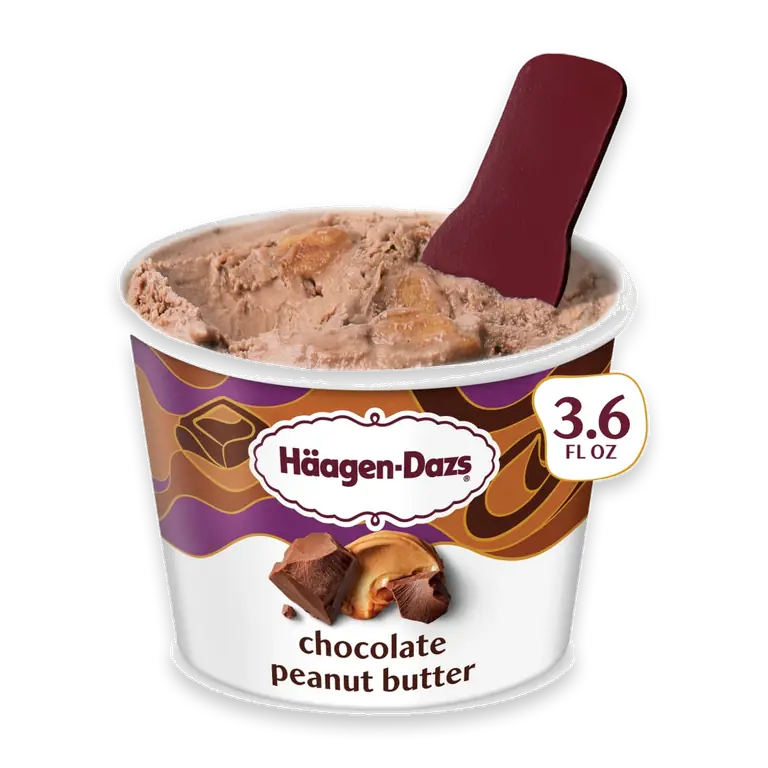Chocolate Peanut Butter Ice Cream Cup