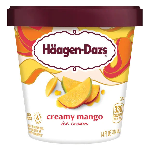 Creamy Mango Ice Cream