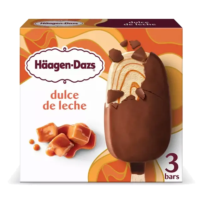 Dulce de Leche Ice Cream Bars