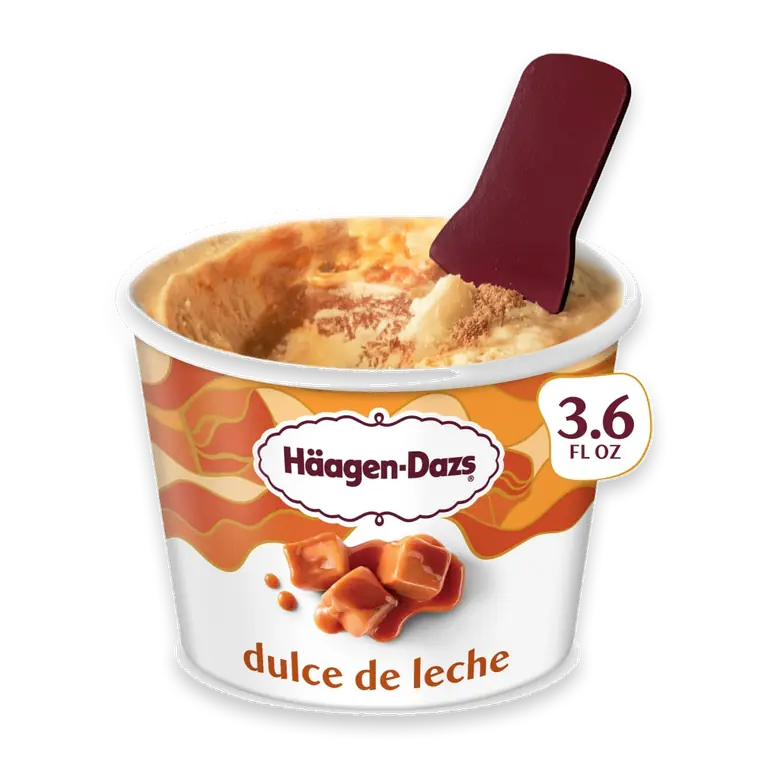 Dulce de Leche Ice Cream Cup