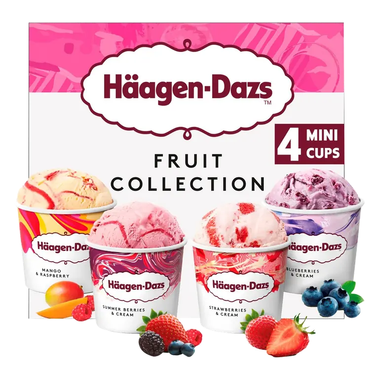 Fruit Collection Minicup Ice Creams