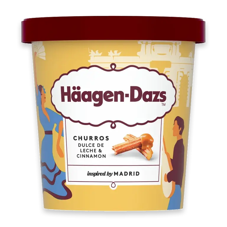 Glass Churros & cinnamon 420ml Häagen Dazs