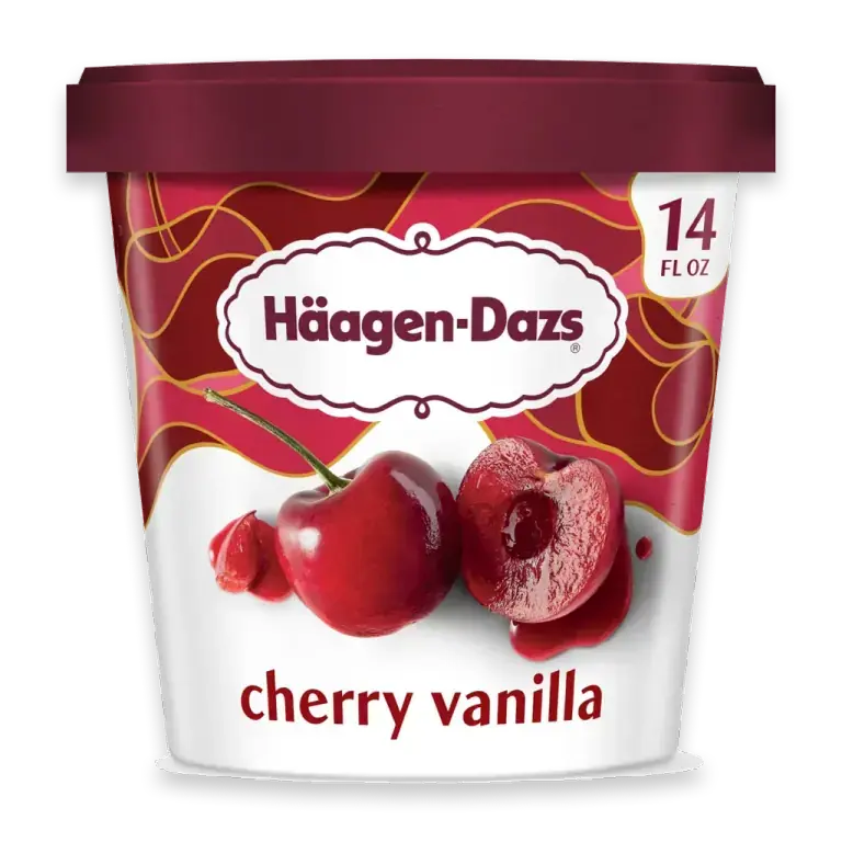 Häagen-Dazs Cherry Vanilla Ice Cream, 14 Oz.