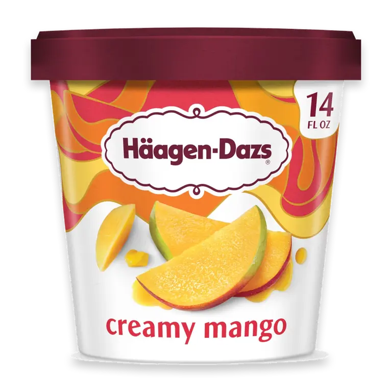 Häagen-Dazs Mango Ice Cream, 14 Oz.