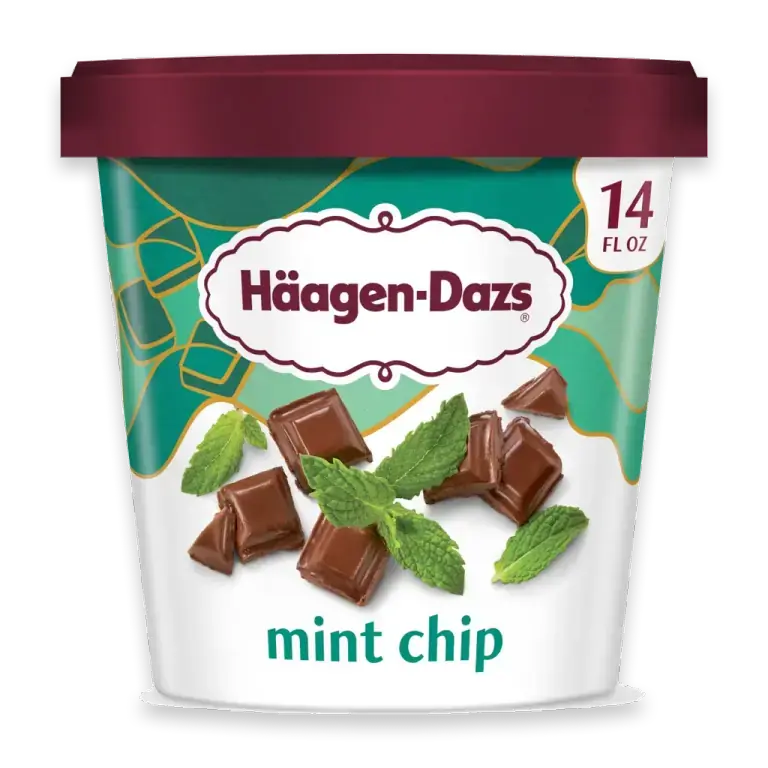 Häagen-Dazs Mint Chip Ice Cream, 14 Oz.