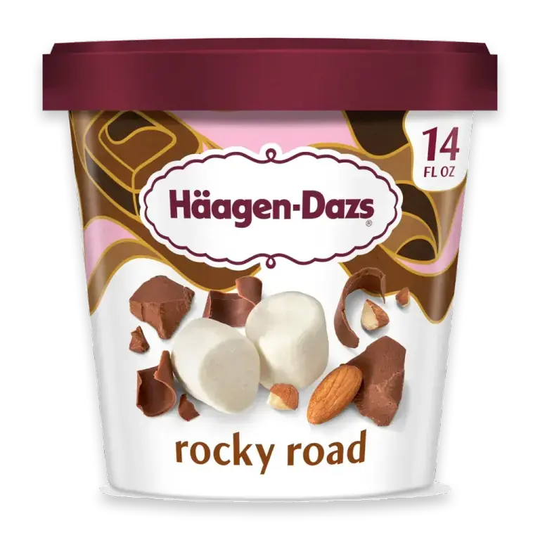 Häagen-Dazs Rocky Road Ice Cream, 14 Oz.