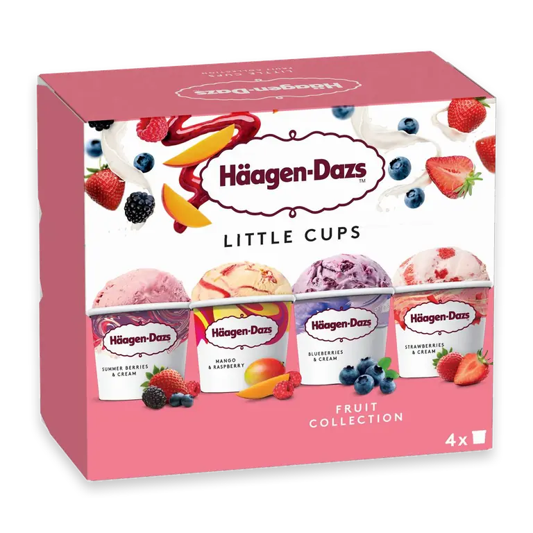 Ice Cream Little Cups Fruit Collection