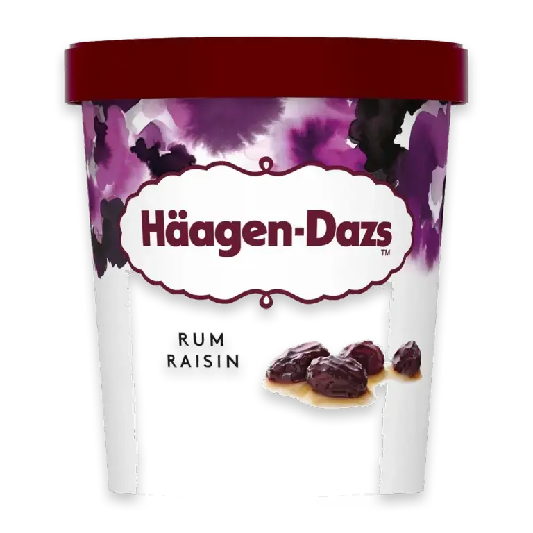 Ice cream Rum & Raisin