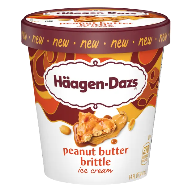 Peanut Butter Brittle Ice Cream