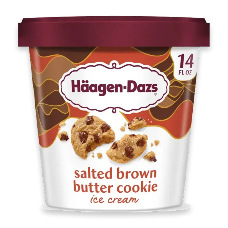 Salted Brown Butter Cookie Ice Cream, 14 fl oz