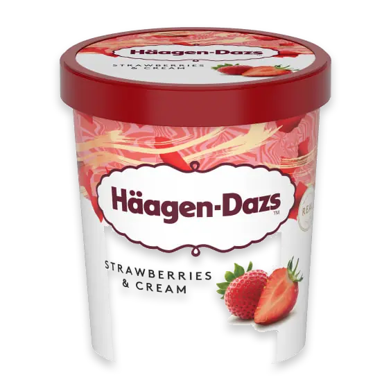 Strawberries & Cream Glass