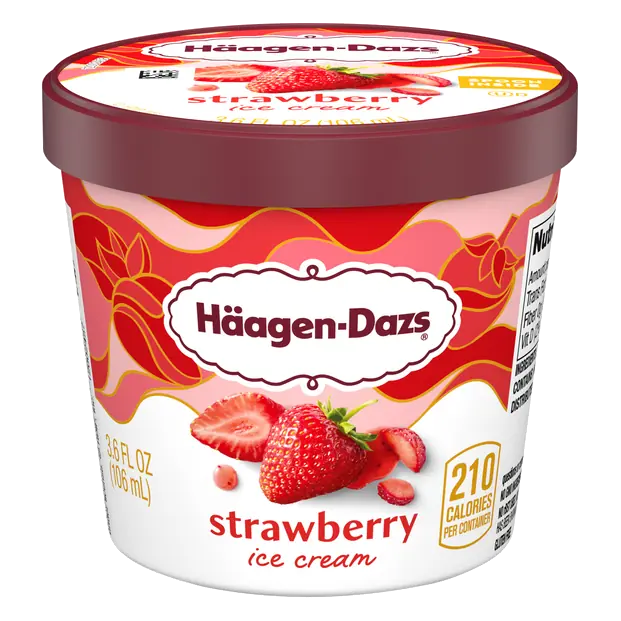 Strawberry Ice Cream Single Serve