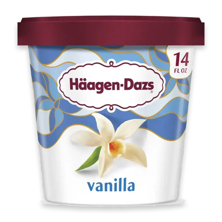 Vanilla Ice Cream, 14 Oz.