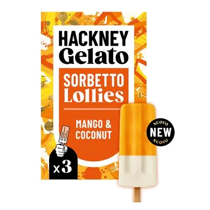 Mango & Coconut Sorbetto Lollies