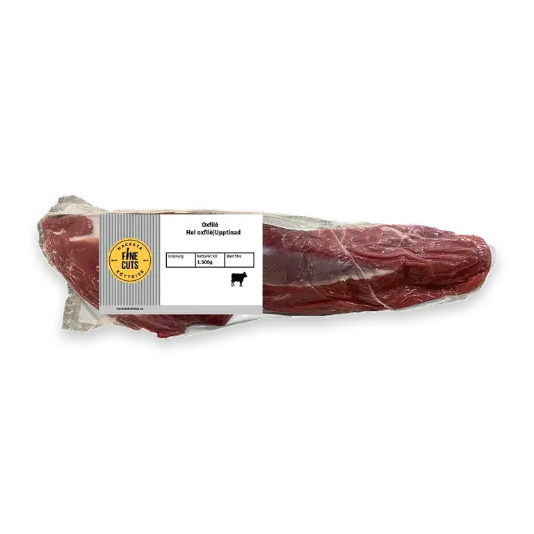 Oxfilé Färsk Hel Frystinad ca 1,5kg