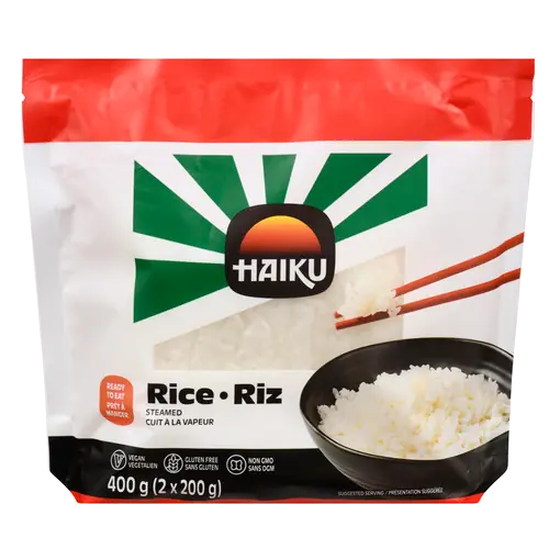 Premium Steamed Rice White 400 g