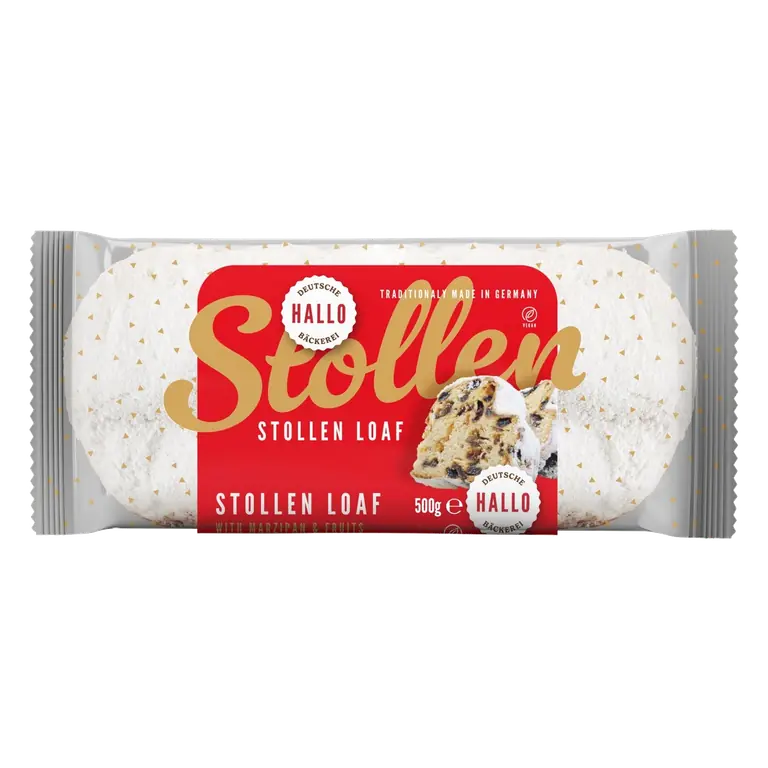 Stollen Loaf With Marzipan & Fruits 500g