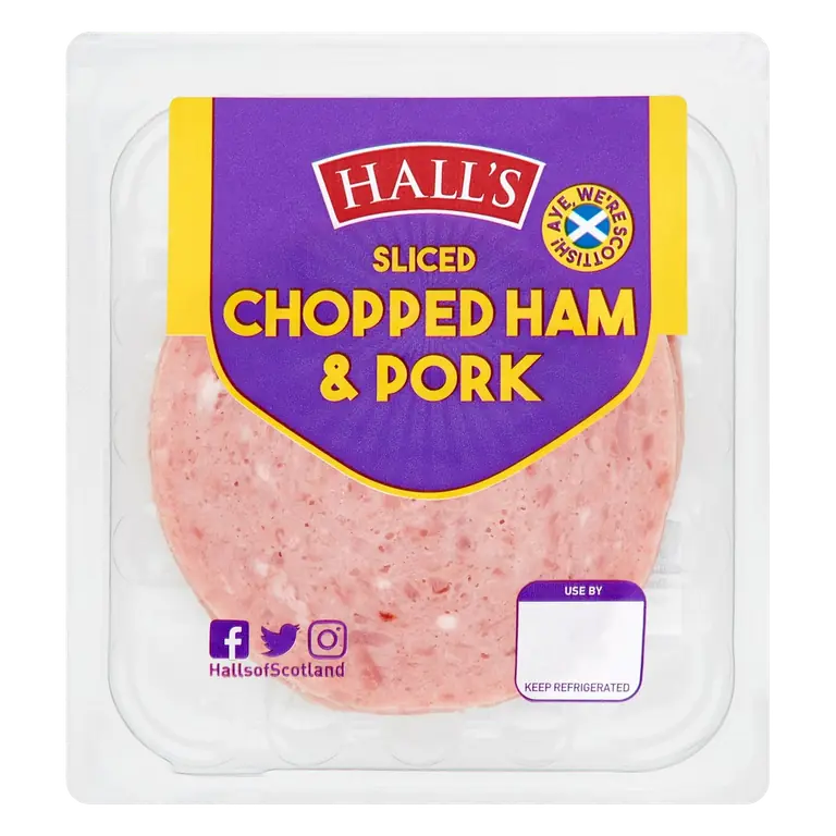 Sliced Chopped Ham & Pork 125G
